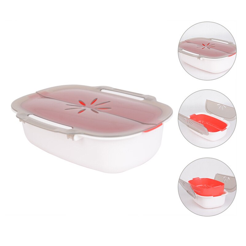 Vaporera de silicona con tapa para horno microondas, vaporizador para pan al vapor, bollo, dumplings, pescado, herramientas de cocina, novedad