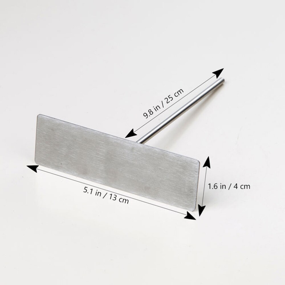 Rastrillo de acero inoxidable para tortitas, esparcidor de crepes, herramientas de extensión de masa, utensilios de cocina (pequeños)
