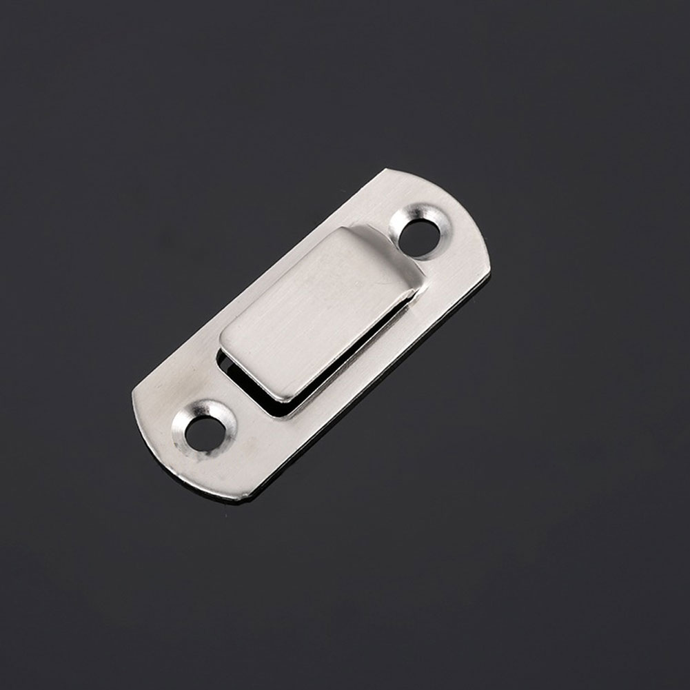 2Pcs Roestvrij Staal Huisdier Kooi Gate Flip Vergrendelingen Veiligheid Anti-Diefstal Deurslot Volledig Metalen Constructie Huisdier Producten