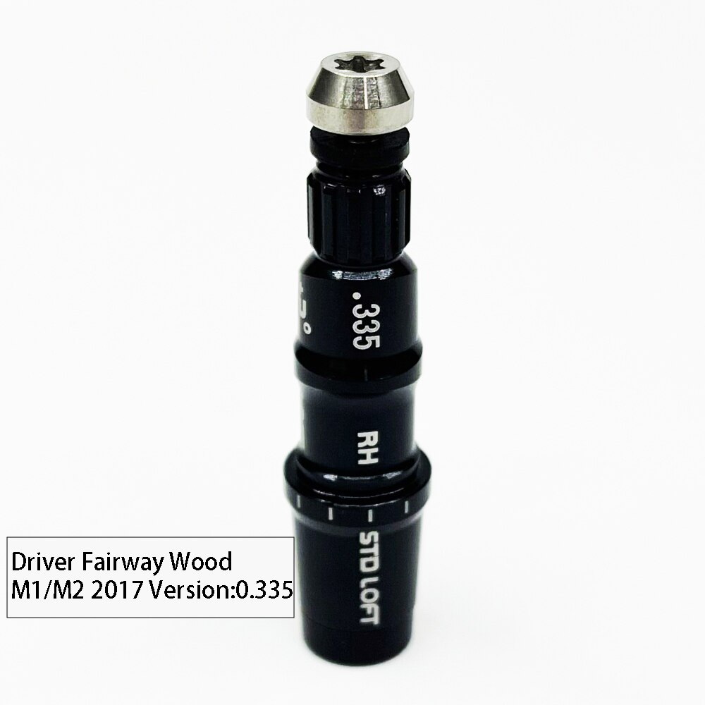 1pc M1 M2 M3 M4 M5 M6 Golf manchon adaptateur adaptateur pour Taylormade Conducteur Hybride Bois de Parcours SIM club tête accessoires: (M1 M2)0.335