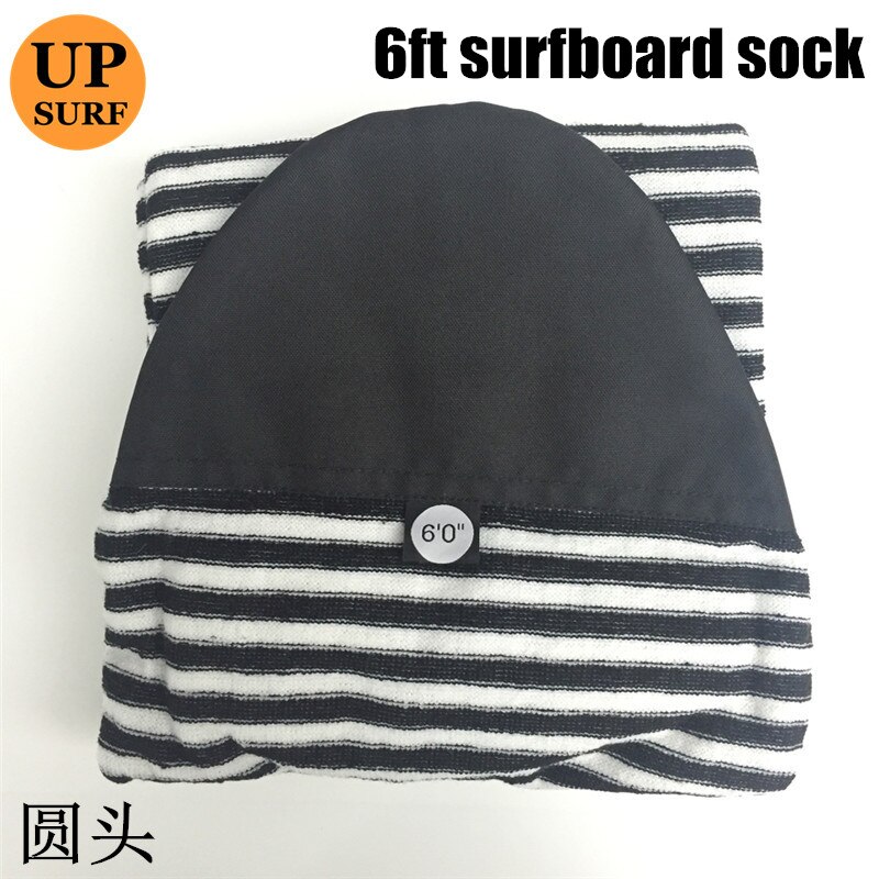 6ft Tavola da Surf Calzino Qick-asciutto Surf Borsa trasportare Borsa Tratto Spugna Surf Copertura Surf Calzino: giallo