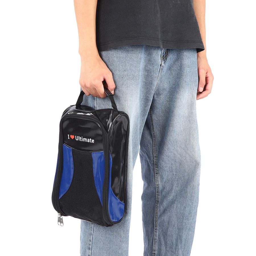 Shoe Bag Breathable Shoe Bag Large Capacity Breathable Shoes Carrier Storage Bag Double Zipper Package with Handle