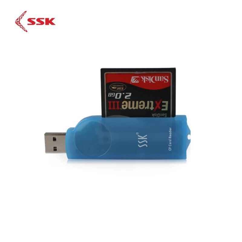 Universal High Speed USB2.0 CF Card Reader Compact Flash Card Reader for PC Laptop Computer Compatible with multiple systems