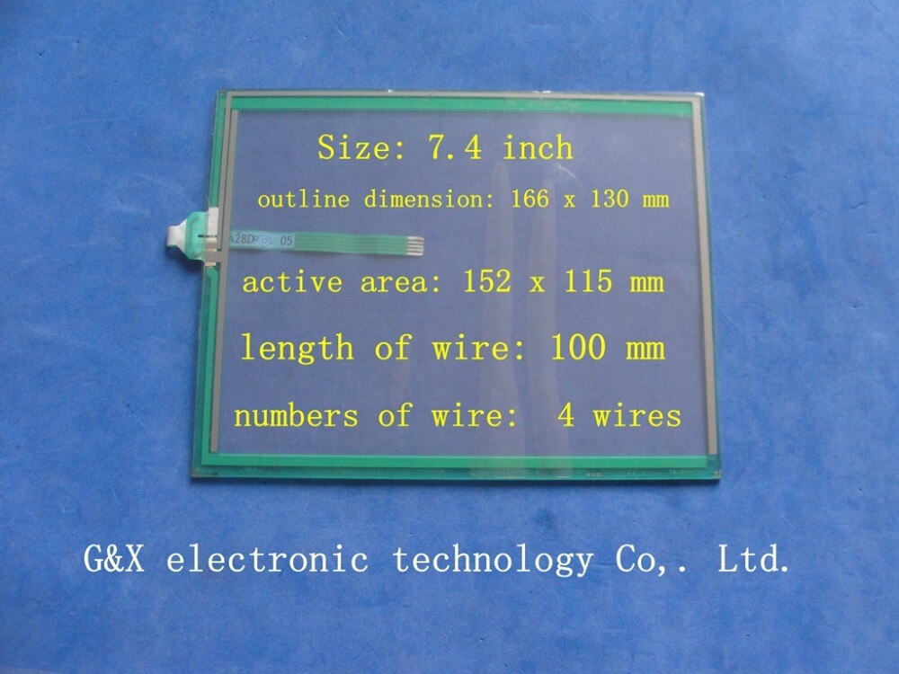 TP-3272S2 Original 7.4 inch 4 Wire Resistive Touch Screen Panel