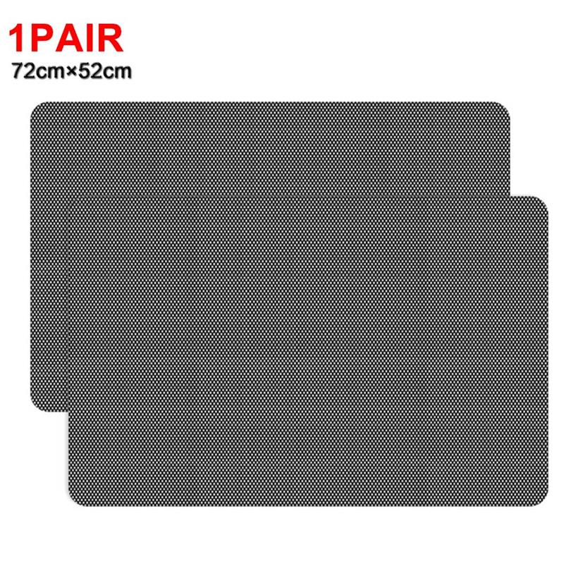 2Pcs/set PVC Car Side Window Sunshades Electrostatic Sticker Sun Shade Sunscreen Film Stickers Car Styling Lowest Price: 2Pcs 72x52cm