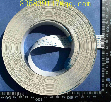 FFC cable 1.0 pitch-32pin-1000mm-B opposite direction flexible flat cable ROHS customization is available