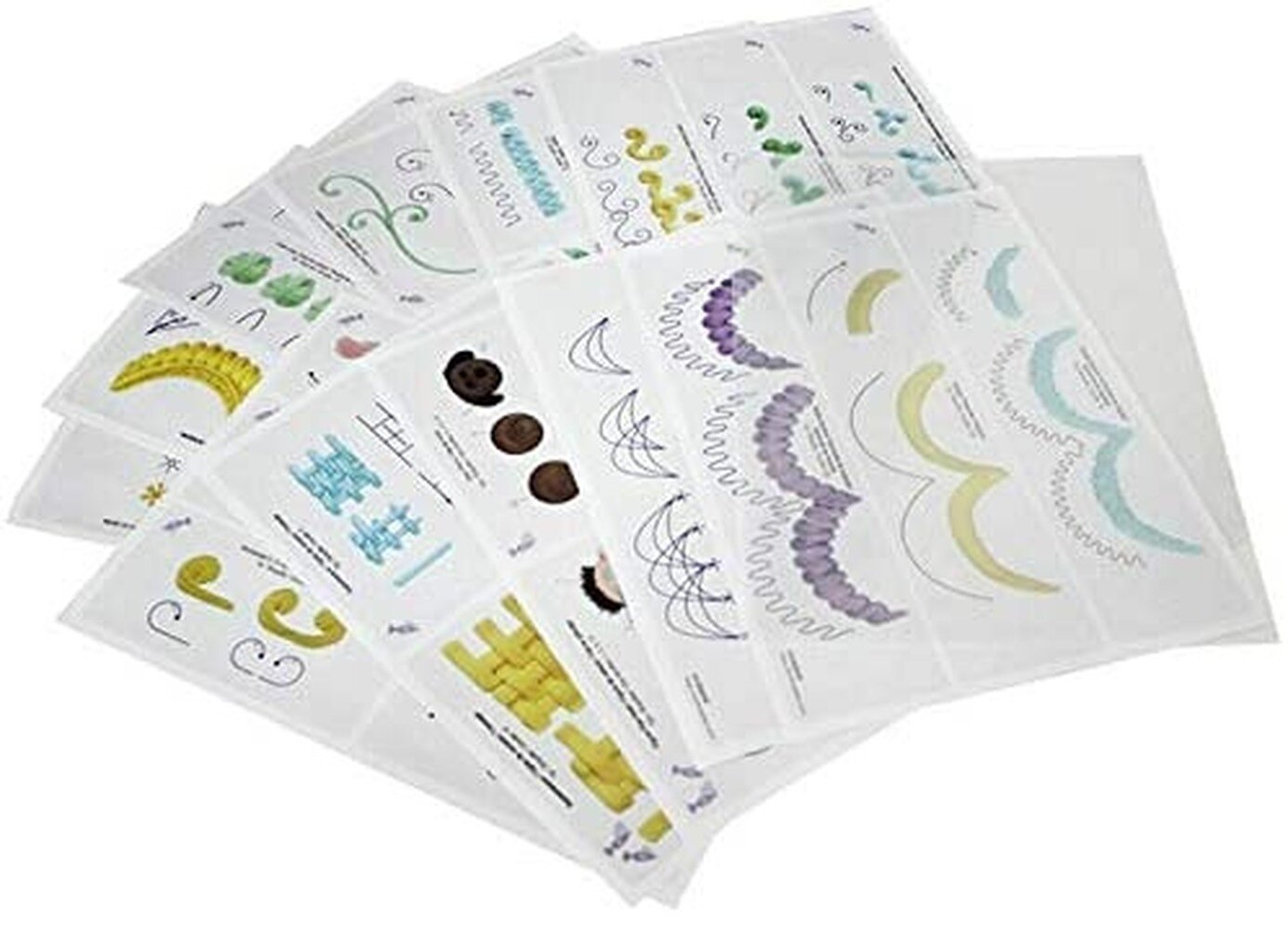 23 Sheet Cake Decorating Praktijk Board Icing Tekening Papier Sugarcraft Mould