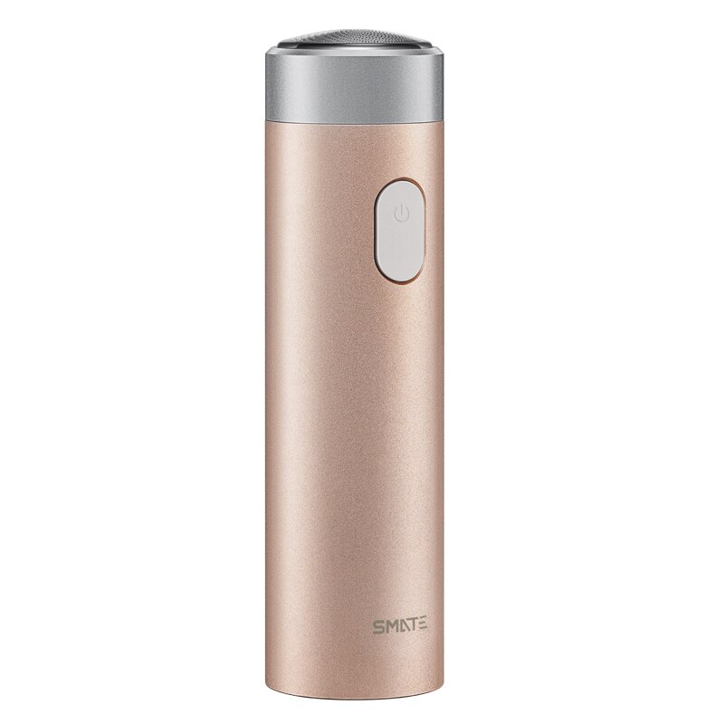 Xiaomi Smate Turbine Razor Electric Men's Rechargeable Beard Knife Mini Millet Ecological Razor Comfy Clean Shaver: gold