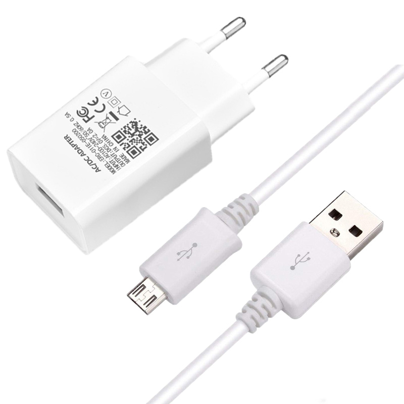 Universeller usb-ladeadapter für huawei 5v 2a honor 10i  y5 y6 y7 y9 Mikro-usb 20i kabel und eu-netzstecker