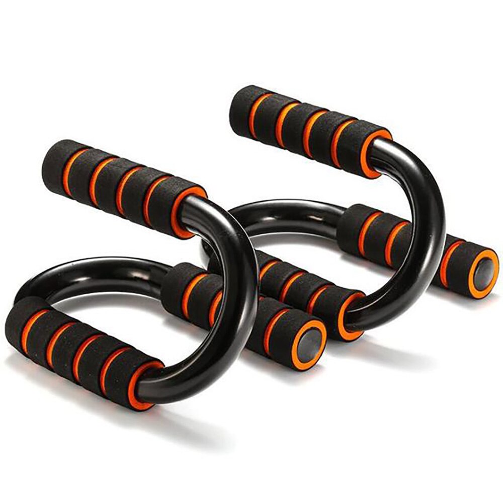 S Shape Push Up Stand Aluminium Push-Ups Stands Bars Tool Voor Fitness Borst Training Apparatuur Exercise Training Home Gym