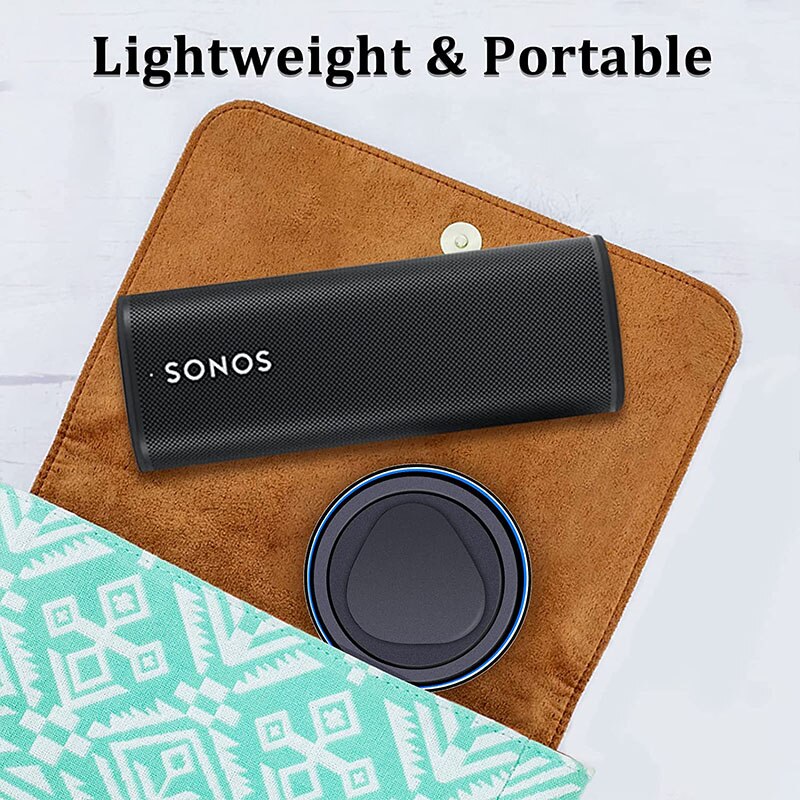 Trådløs lader kompatibel for sonos roam bærbar bluetooth-høyttaler ladepute magnetisk eller usb hurtig oppstart ladedokkingstasjon