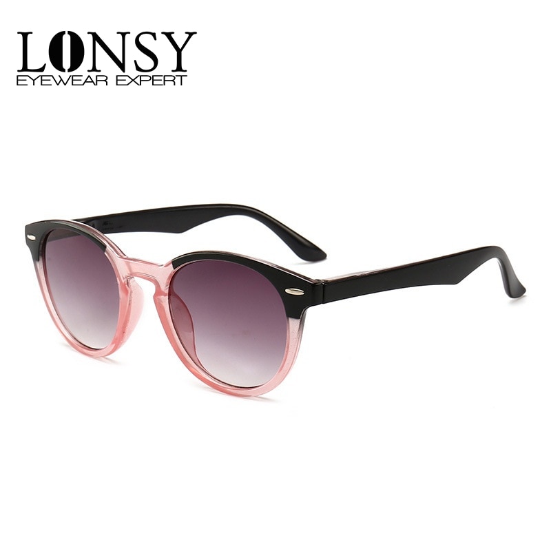 unisex Runde Lesen Sonnenbrillen Männer Frauen Klar Objektiv Presbyopie Brille Optische Spektakel Dioptrien + 100 + 200 + 300 + 400
