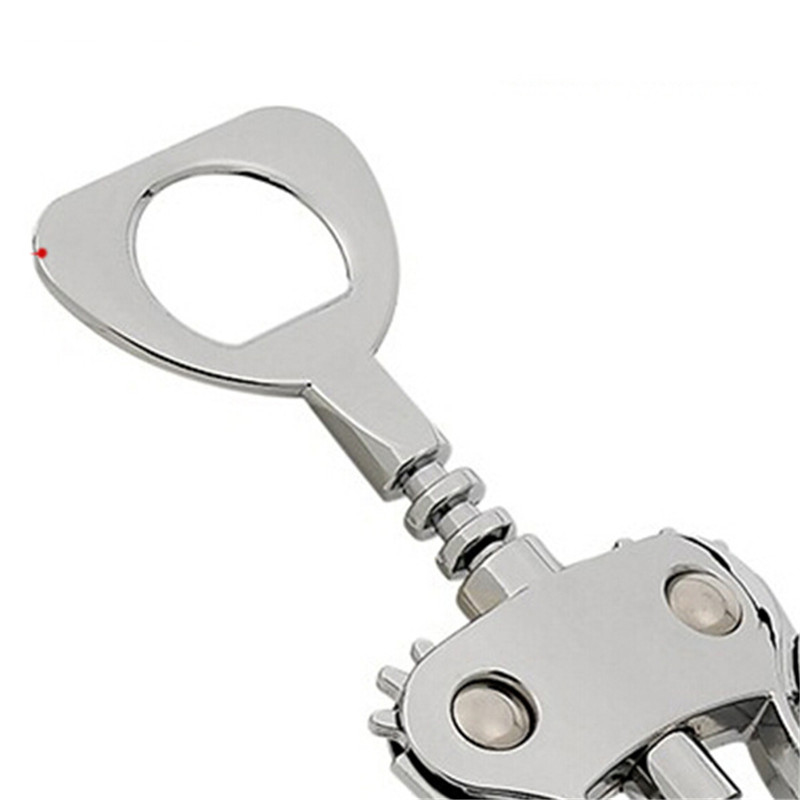 -Professionele Zinklegering Wijn Flesopener Handvat Druk Kurkentrekker Rode Wijn Opener Keuken Accessoire Bar Tool
