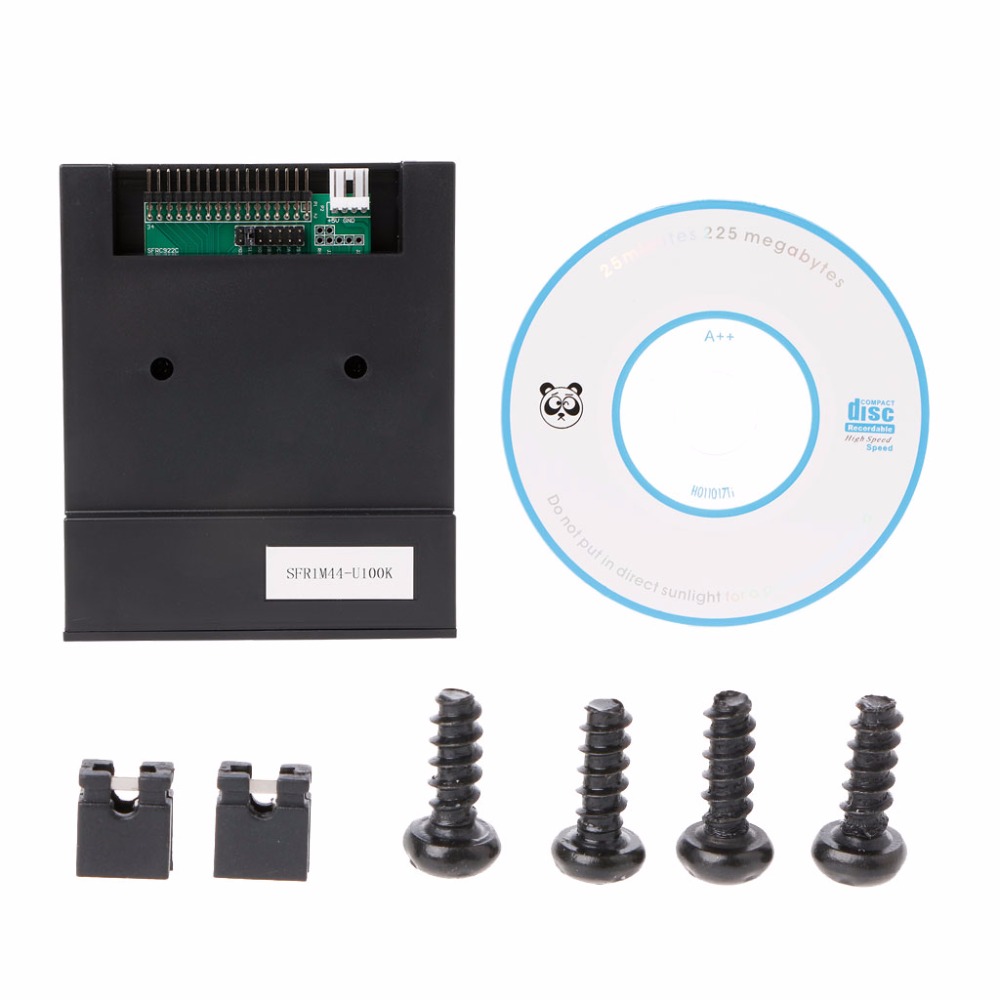 SFR1M44-U100K 3.5" Floppy Disk Drive USB Emulator Simulation With CD Driver For Musical Electronic Keyboad C26