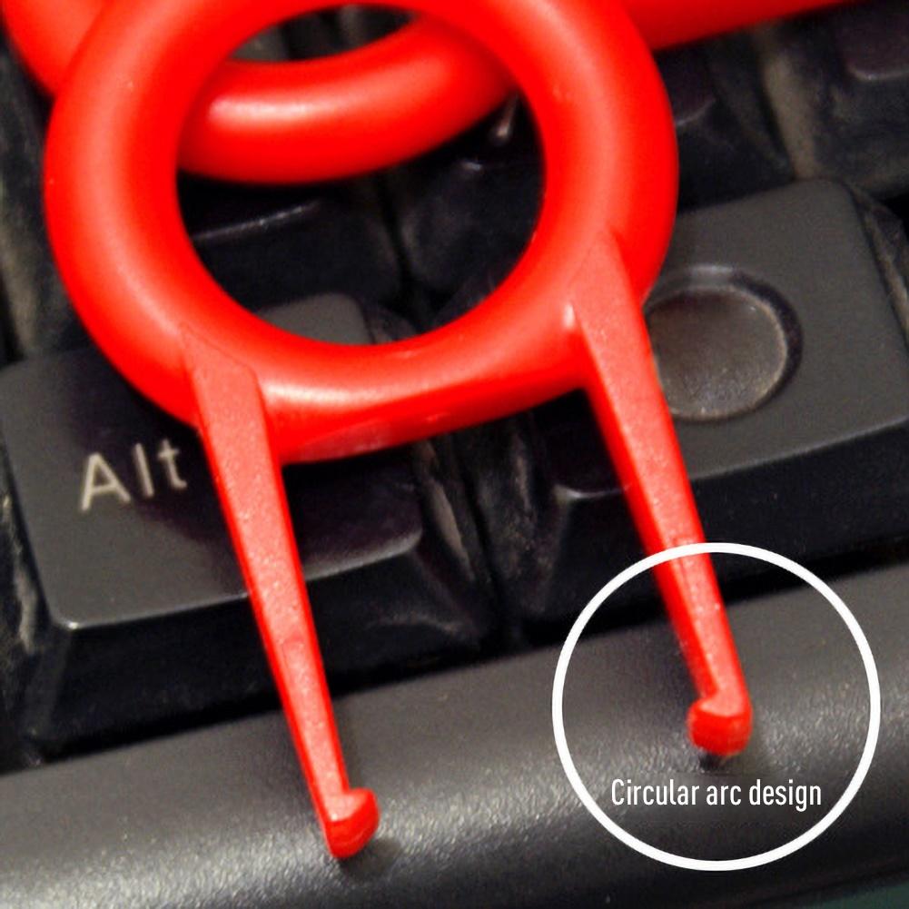 Removedor de teclado mecânico universal, removedor de teclas aleatório, 5 peças
