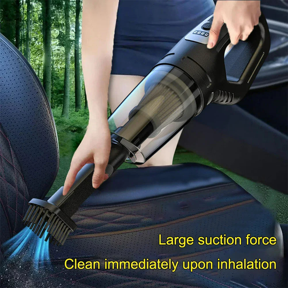Cordless Handheld Vacuum Cleaner for Car,Home,Pet Hair | Portable & Powerful | With Accessories & USB Charging