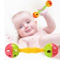 Baby ball fargerik sensorisk ball myk ring bell ball tidlig pedagogisk leke uk nyfødt hånd rangle miljø moro bite: 03