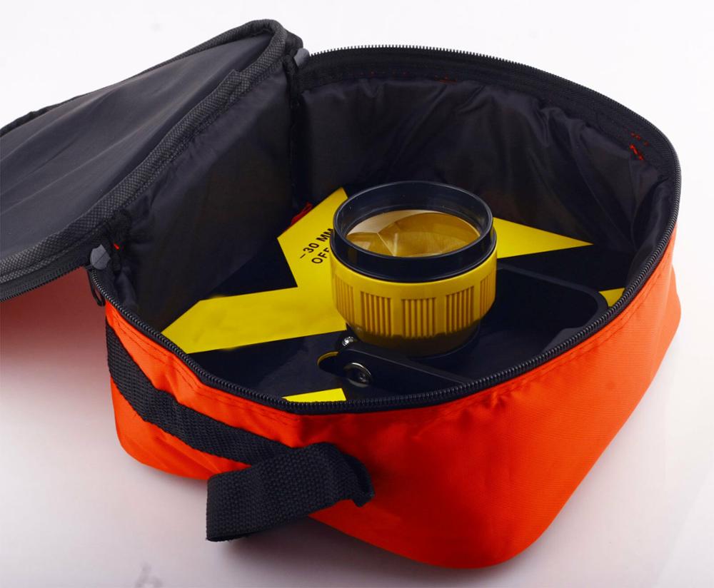 Yellow Single Prism w/Bag for Top-con total stations Surveying Constant -30/0mm