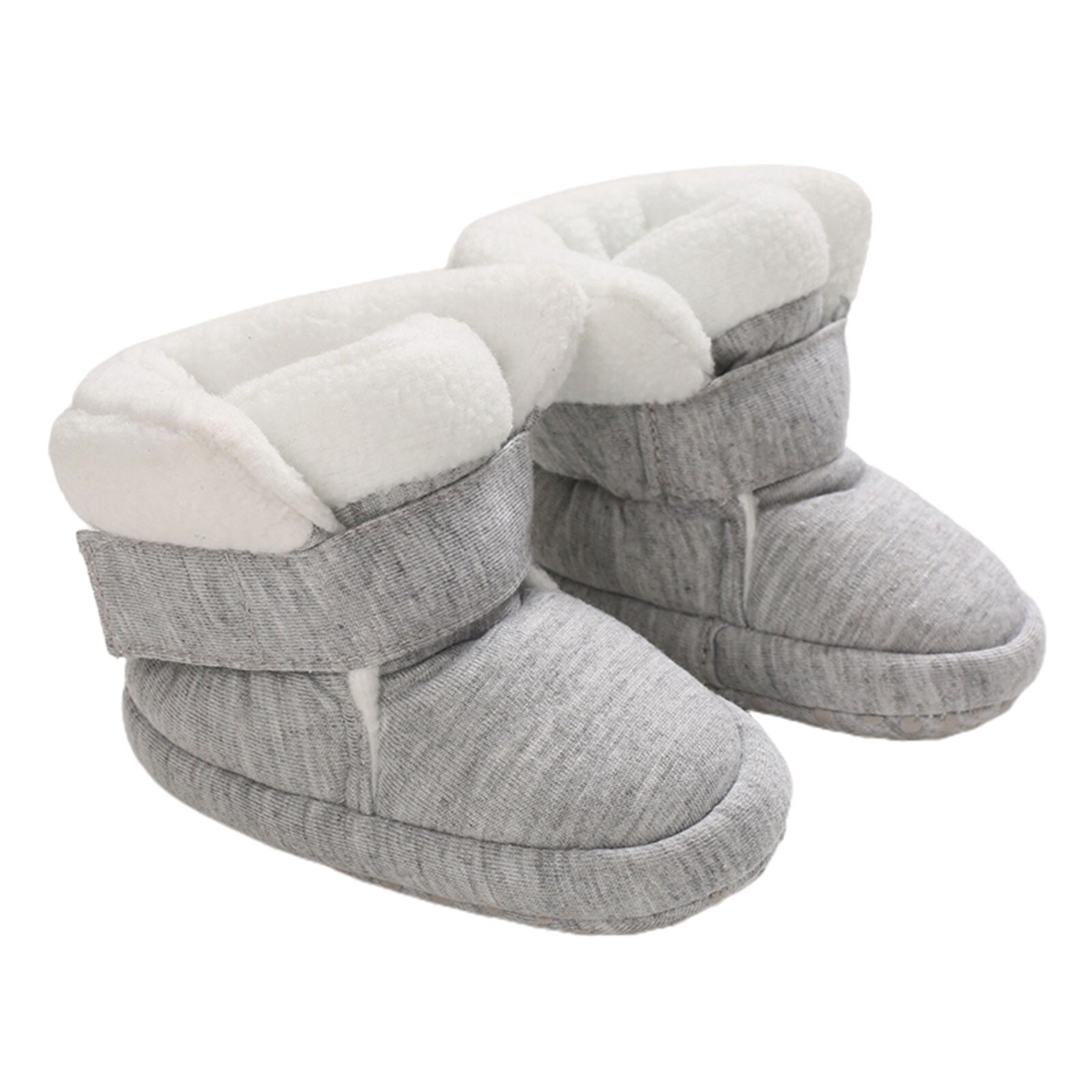 Baby Mädchen Schnee Schuhe Winter Stiefel Baby Pelzigen Plüsch Warme Winter Schuhe Kleinkind Baumwolle Schuhe Prewalker 0-18M: F / 0-6 Monate
