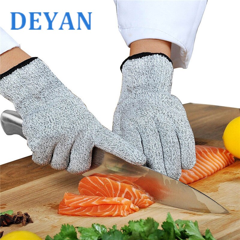 Multi Function Food Grade Anti Cut Gloves Safety Working Gloves For Kitchen Gardening Cut Resistant Gloves