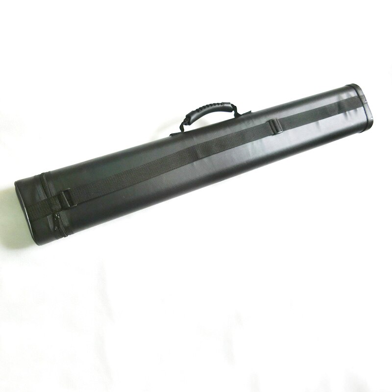 Black and White Color Cue Case, Sport 2B4S Leather Pool Billiard Cue Case