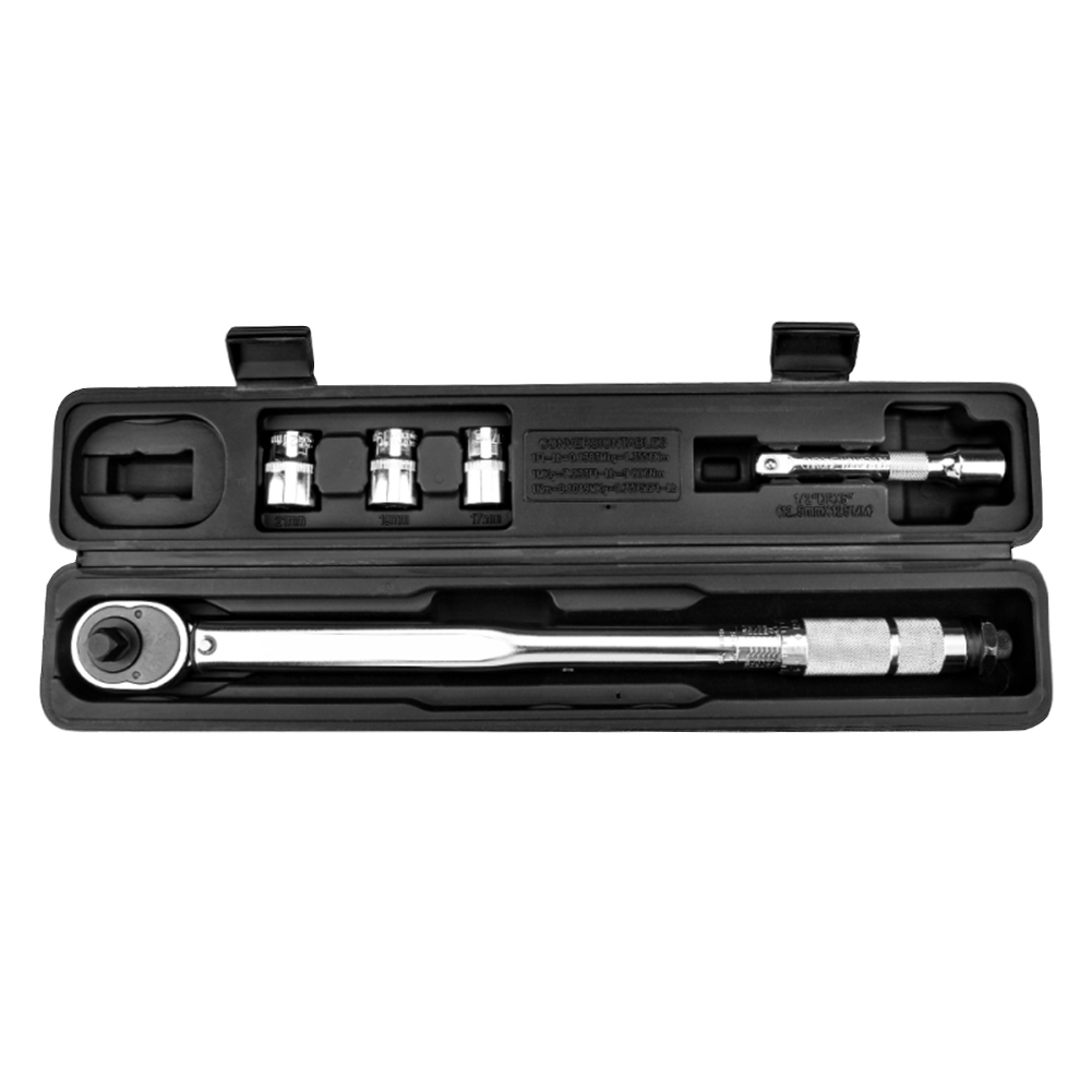 1/2-Inch Drive Click Torque Wrench Torque Wrench Metal Click Torque Wrench Adjustable Torque Wrench for Car Repair: Default Title