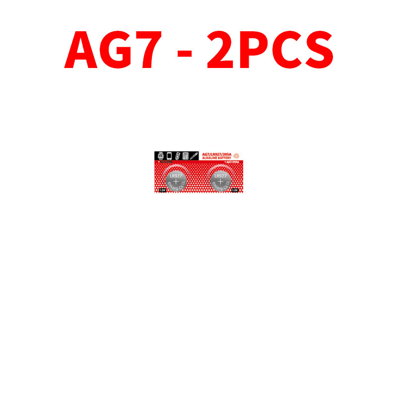 2-100pcs AG7 LR927 SR927SW LR57 SR927 395A 1.5V Button Cell Batteries,Watch Battery for Toys/Calculators/Watches,Long-Lasting: Yellow