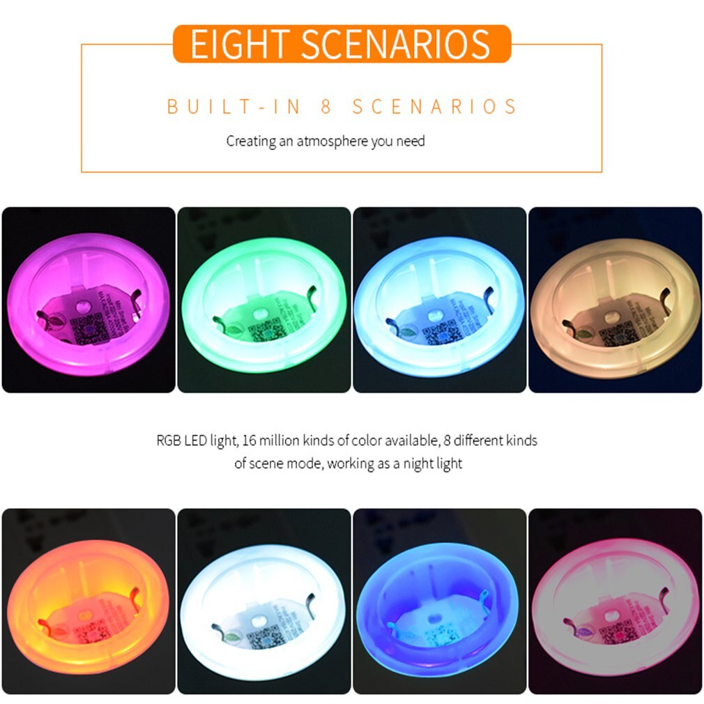 Smart Plug Wifi Socket Phone APP Voice Remote Control Home Automation Timer Switch Wall Plug with RGB LED Light