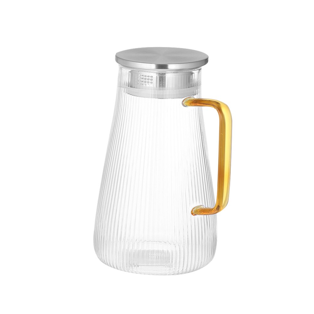 Heat Resistant Water Carafe Glass Pitcher Household Drinking Juice Pitcher