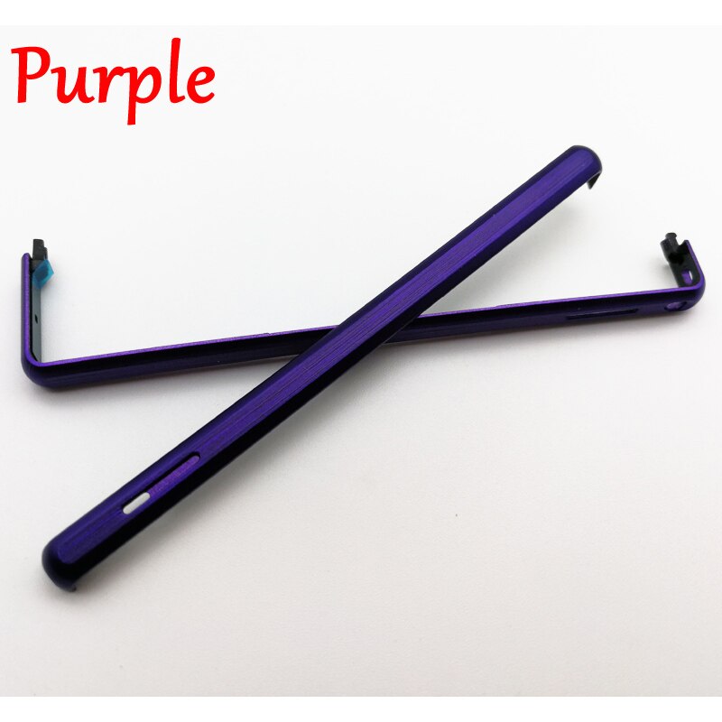 Originele boven- en onderkap behuizing cover case bezel frame streep voor sony xperia z ultra  xl39h xl39 snelle verzending 3 kleuren