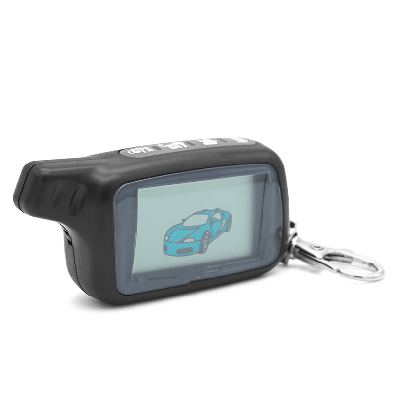 X5 LCD Afstandsbediening Sleutelhanger Chain voor Vehicle Security Twee weg auto alarm systeem TOMAHAWK X5 Sleutelhanger