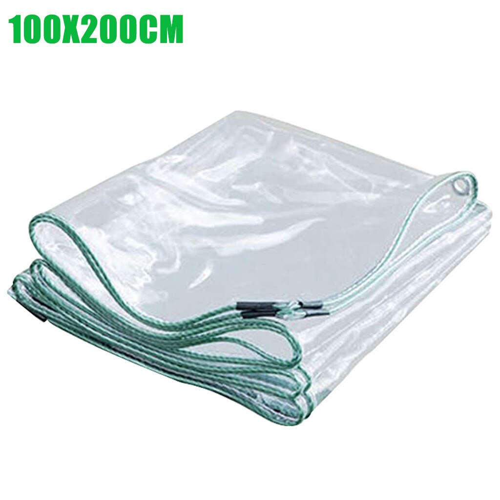 Tissu imperméable Anti-pulvérisation pour voiture # g3 | Avec bâche à boutons renforcée, rideaux de porte transparents de 3ml: 1x2m