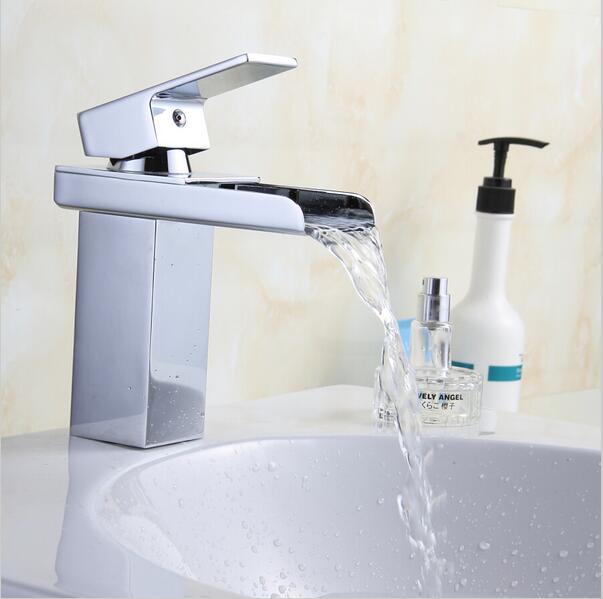 Gangao Badkamer Enkel Handvat Waterval Wastafel Kr... Grandado