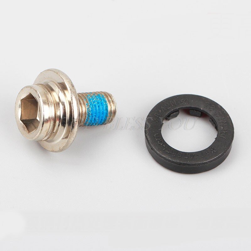 2Pcs Cycle Bike Bicycle Bottom Bracket Axle 8MM Allen Key Crank Arm Bolts M8 Screw