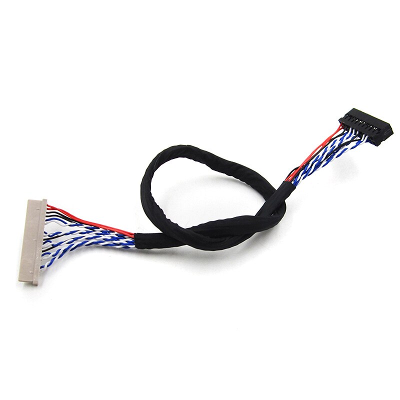 Universal 20Pin DF14 20-20 Signal 8-Bit LCD Screen Driver Board Line LVDS Screen Cable for RC Parts. 25mm Pin Spacing