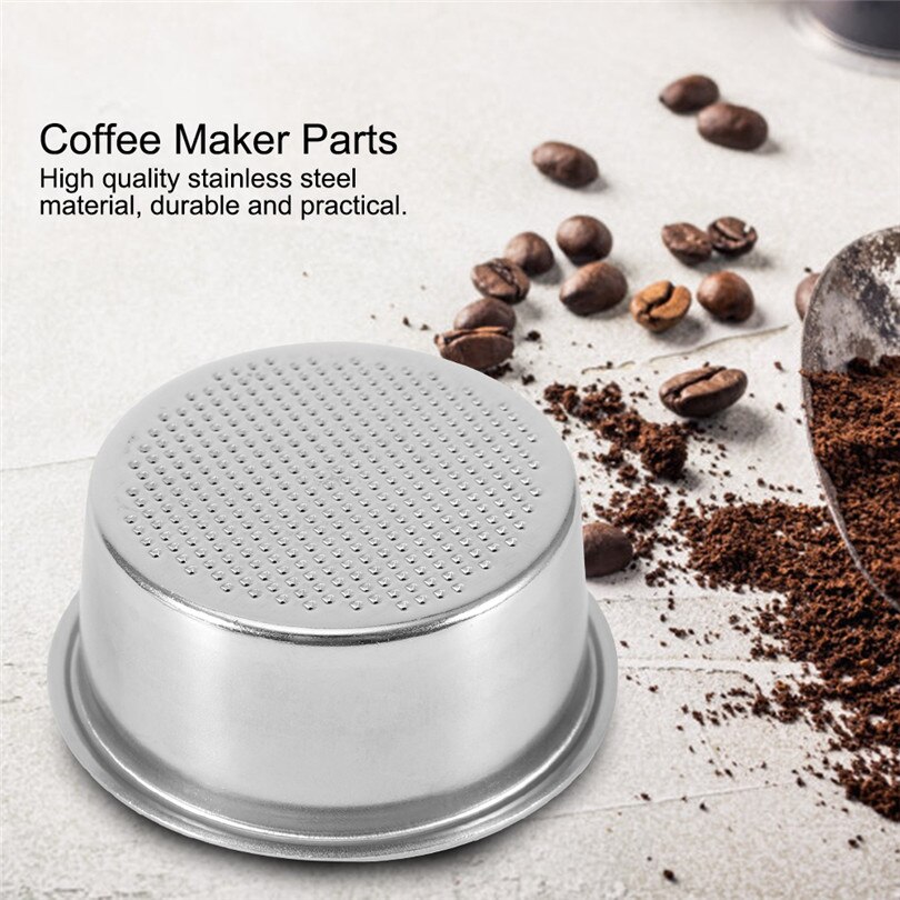 Rustfritt stål filter kaffetrakter filter sil for 51mm høytrykk kaffemaskin kaffe tilbehør kafé kjøkken verktøy