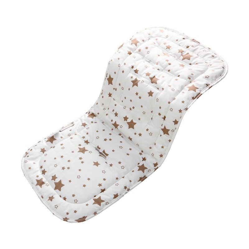 thumbnail image 2 of 2 Pcs Baby Stroller Cushion Liners - Waterproof, Breathable Cotton Pad For Car Seats & Highchairs 2 of 13