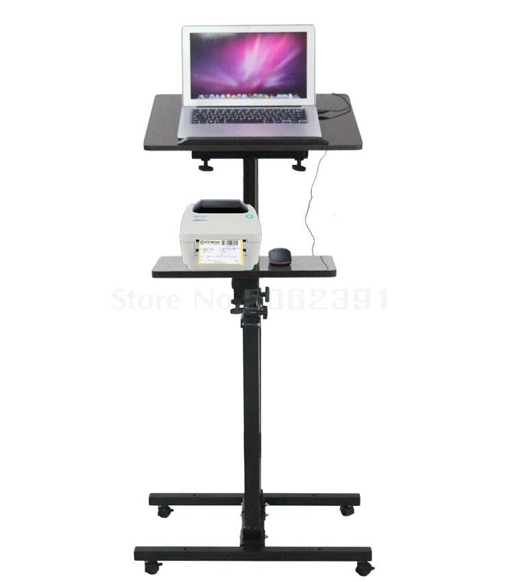Laptop desk stand-up computer bureau, eenvoudige land bewegen, lift, conferentie computer bureau