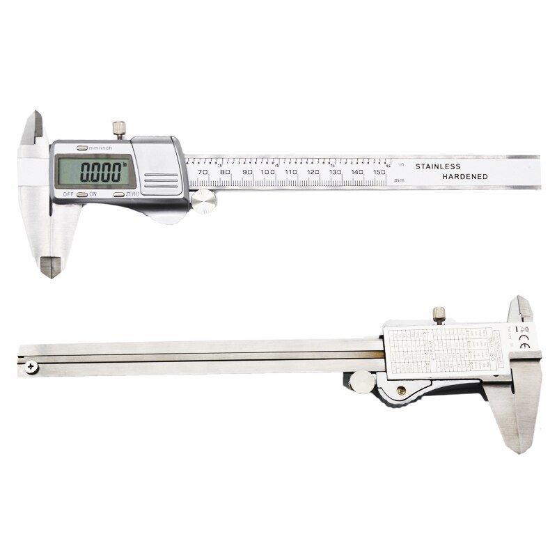 Industrial 0-150mm Digital Caliper stainless steel electronic vernier caliper micrometer Digitaler Messschieber ruler