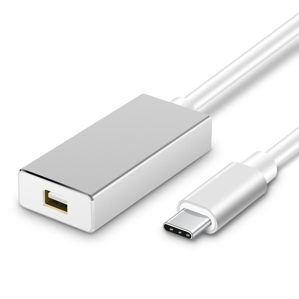 Newest Thunderbolt 3 USB-C to Mini DisplayPort Converter 4K@60HZ Type-C to Mini DP Adapter for MacBook