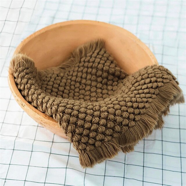 Accessoire de photographie pour -né, accessoire de photographie pour bébé, Studio pour bébé, cadre à tiroir, impression des deux côtés, séance Photo pour -né: Brown
