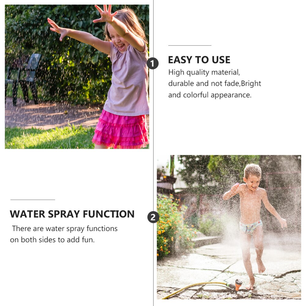 1Pc Water Slide Built In Water Sprayer Backyard PVC Durable Colorful Lawn Water Slide Summer Water Slide Water Sports Slider Wat