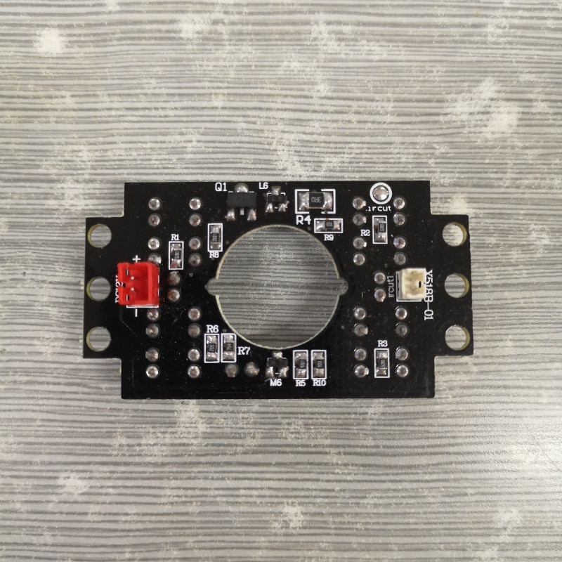 90 degree Invisible 18pcs transparent IR LEDs light board for Illuminator IR Infrared Camera 940nm light board parts