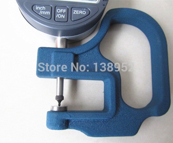 0-10mm 0.001mm Digital Micron Thickness Gauge meter test with point measuring head point