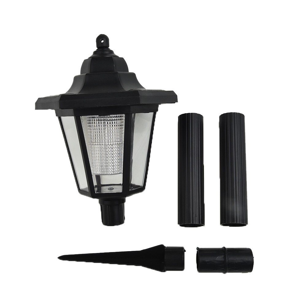 Mount Solar Power LED Garden Fence Outdoor Lamp Light Way Wall Landscape 2V 60mAH