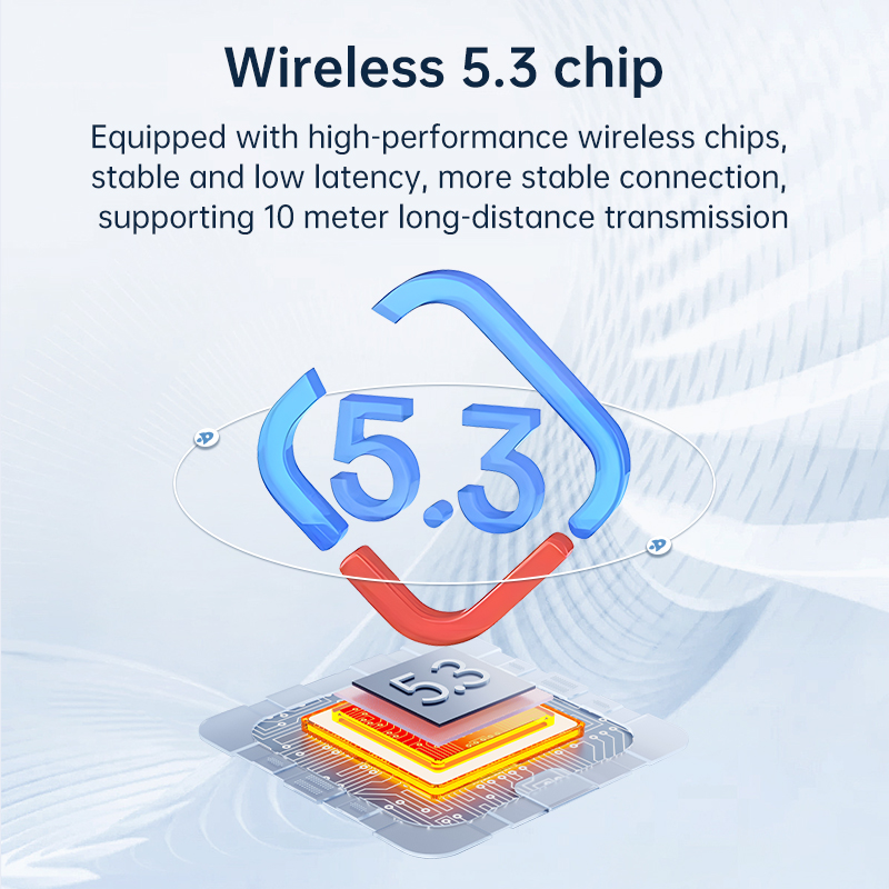 VAORLO 2 en 1 Bluetooth 5.3 Transmisor Receptor de Audio 3.5MM AUX Hifi Estéreo Adaptador Inalámbrico de Música con Micrófono para Coche Avión TV PC Auriculares Altavoz