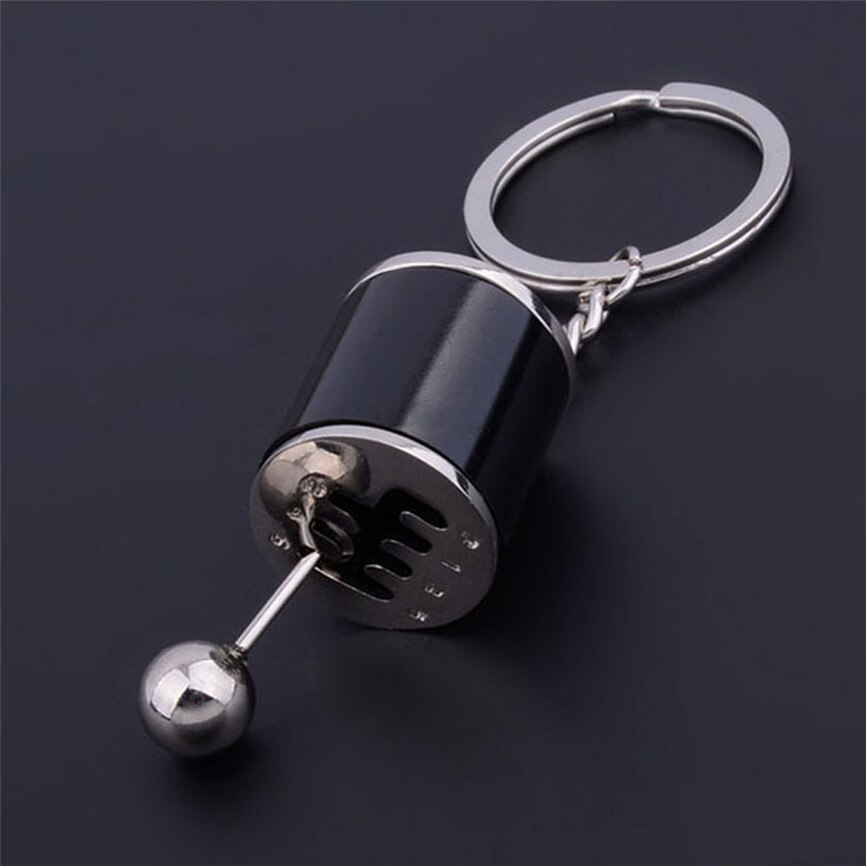 Gear Knob Gear Shift Gear Stick Gear Box Metal Key Chain Keyfob Car Keyring Keychain Tool Sep#2