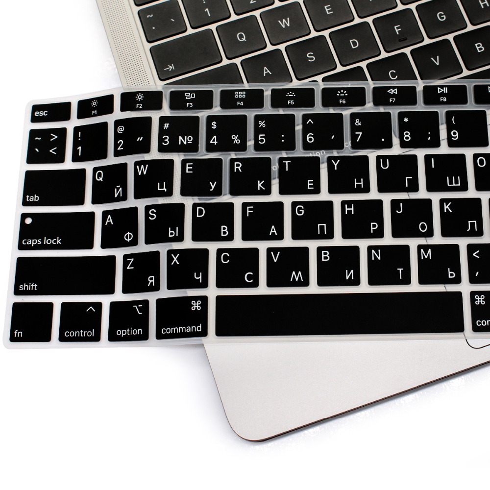 Redlai, funda de silicona para teclado resistente al agua para Macbook Air , 13, A1932, ID táctil, US, entrar en español, francés, tailandés, taiwanés