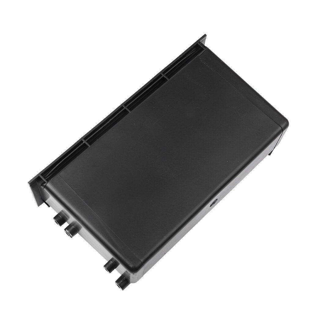 Nueva caja de almacenamiento negra de Abs para coche, cajón de bolsillo, montaje de conversión de Audio estéreo de reajuste, caja de almacenamiento de 1din, espaciador para Toyota # BL1