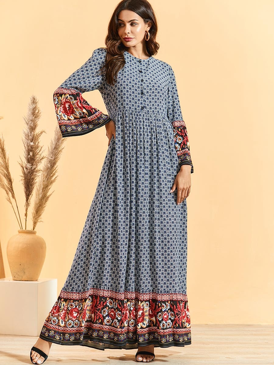 Dubai Abaya Femme Turkey Muslim Woman Hijab Dress Maternity Dresses Musulman De Mode Longue Islam Clothing Arab Vestidos